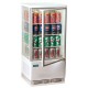 Polar CX578: 68Ltr Chilled Countertop Display Cabinet - White